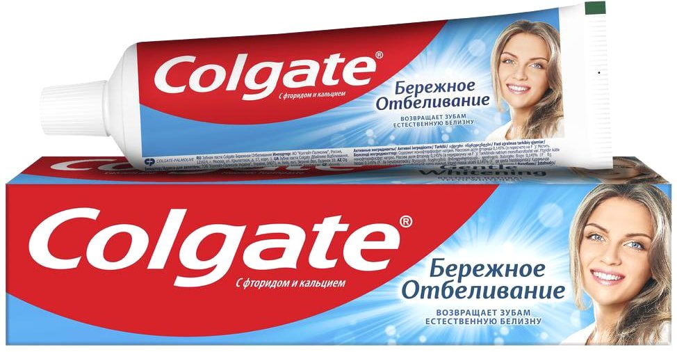 

Зубная паста Colgate Бережное отбеливание 100 мл