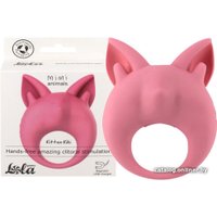 Виброкольцо Lola Toys Mimi Animals Kitten Kiki Pink 7200-01lola (розовый)