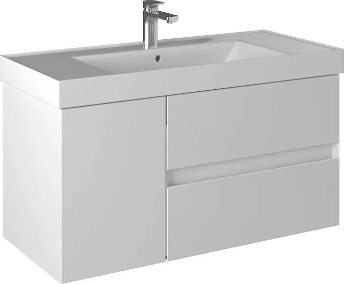 Briz Тумба с умывальником Импрэс т20-100 Грэмми 245 03-20100-19 00 БЕЛ