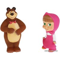 Набор игрушек для ванной Капитошка Маша и Медведь. 117R-PVC