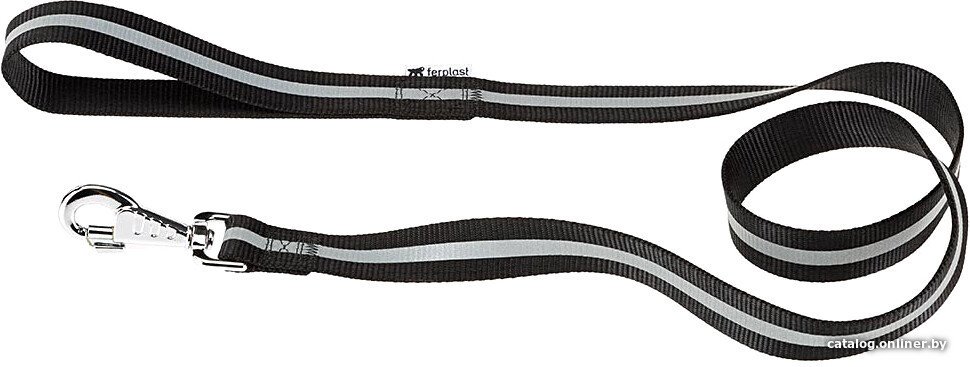 Поводок Ferplast Club Reflex 25/120 75250717 (черный)