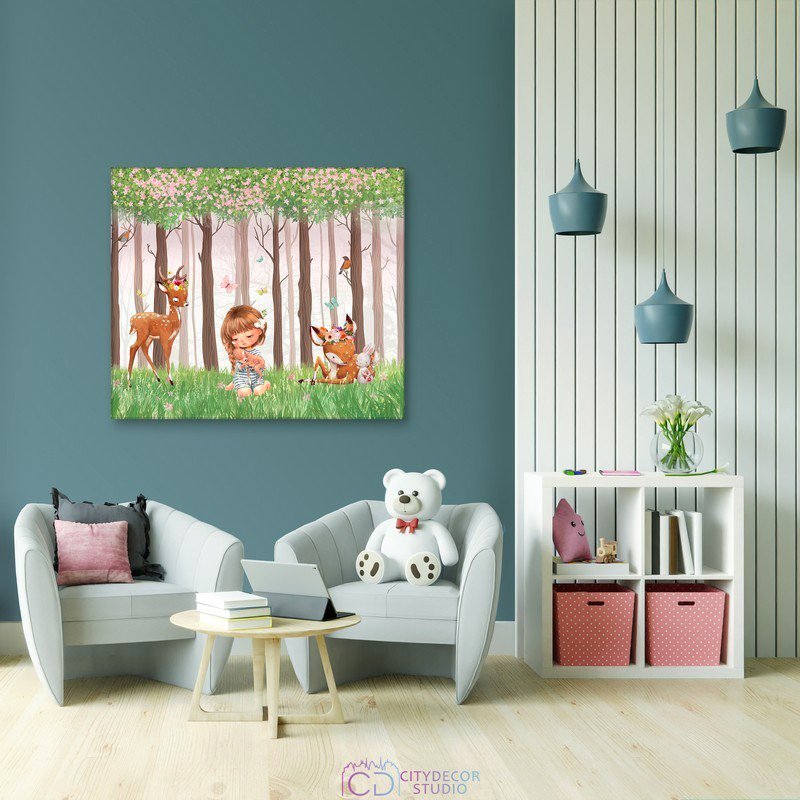 Модульная картина Citydecor Magic Forest 2.107 60x70 см