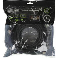 Кабель CACTUS CS-DP-DP-1.4-10 (10 м, черный)