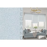 Рулонные шторы Legrand Блэкаут Кристалл 57x175 (голубой)