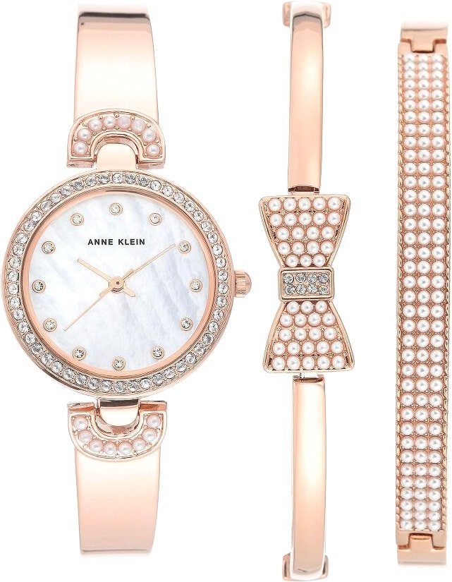 

Наручные часы с украшением Anne Klein 3466RGST
