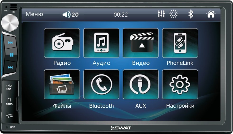 

USB-магнитола Swat CHR-5150