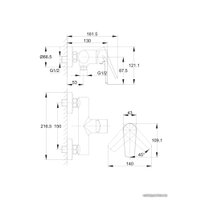Смеситель Cersanit Moduo 64099