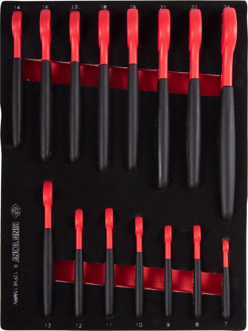 

Набор ключей King Tony 9-12FVE15MRV (15 предметов)