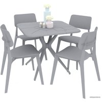 Обеденная группа Sheffilton SHT-DS197 (серый)