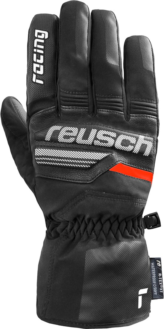 

Горнолыжные перчатки Reusch Ski Race Vc R-Tex Xt 6201257-7810 (р-р 11, Black/White/Fluo Red)