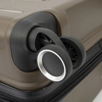 Чемодан-спиннер Francesco Molinary 197-PP1906/2-24BRW (коричневый)