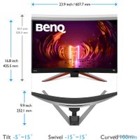 Игровой монитор BenQ Mobiuz EX2710R