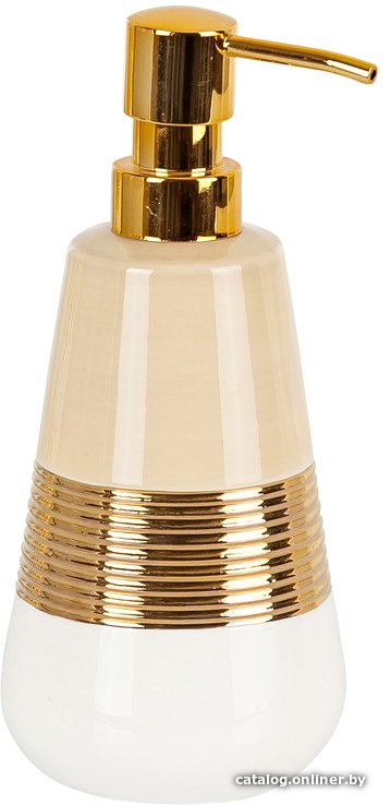 Дозатор для жидкого мыла Primanova Lucas Gold D-20450