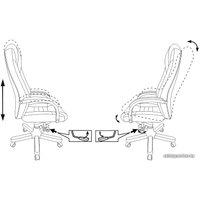 Офисное кресло Бюрократ T-9923WALNUT (черный)