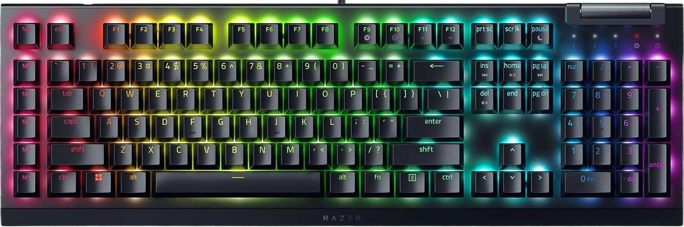 

Клавиатура Razer BlackWidow V4 X (Razer Yellow, нет кириллицы)