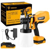 Краскораспылитель Deko SGDK20-Li 086-1020 (с 2-мя АКБ) в Пинске