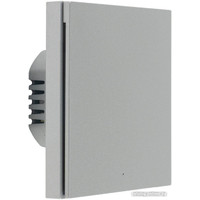 Выключатель Aqara Smart Wall Switch H1 одноклавишный без нейтрали (серый)