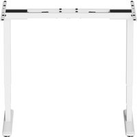 Стол для работы стоя ErgoSmart Wooden Unique Ergo Desk 1300х750х27 мм (скошенный край, дуб натуральный/белый)