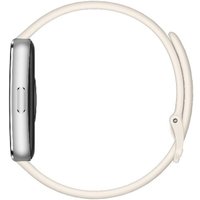 Фитнес-браслет Huawei Band 11 (серебристый алюминиевый корпус, с белым силиконовым ремешком, международная версия)