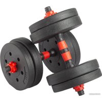 Набор гантелей с грифом для штанги VictoryFit VF-DC150 2x7.5 кг