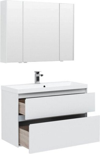 

Aquanet Комплект мебели Гласс 100 240468