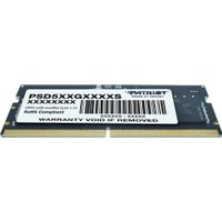 Оперативная память Patriot Signature Line 16ГБ DDR5 SODIMM 5200 МГц PSD516G520081S