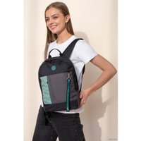 Городской рюкзак Grizzly RXL-327-3 (черный/мятный)