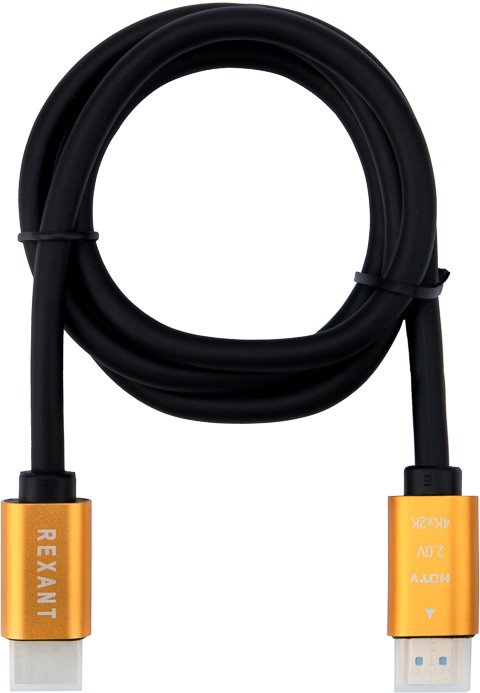 

Кабель Rexant HDMI - HDMI 17-6102 (1 м, черный)