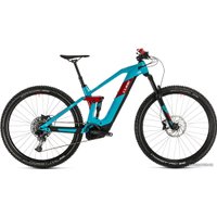 Электровелосипед Cube Stereo Hybrid 140 HPC Race 500 29 р.22 2020 (бирюзовый)