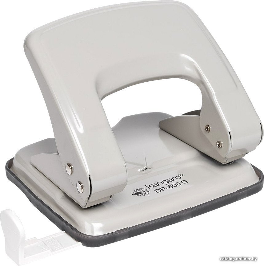 Дырокол Kangaro DP-600G 22 л (серый)