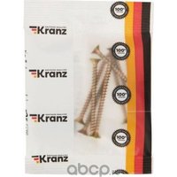 Саморез Kranz 1111-0560-4 5х60, желтый цинк 1111-0560-4 (10 шт)