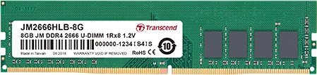 

Оперативная память Transcend JetRam 16GB DDR4 PC4-21300 JM2666HLB-16G