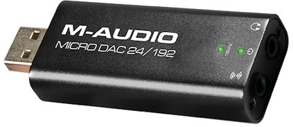 

USB аудиоадаптер M-Audio Micro DAC 24/192