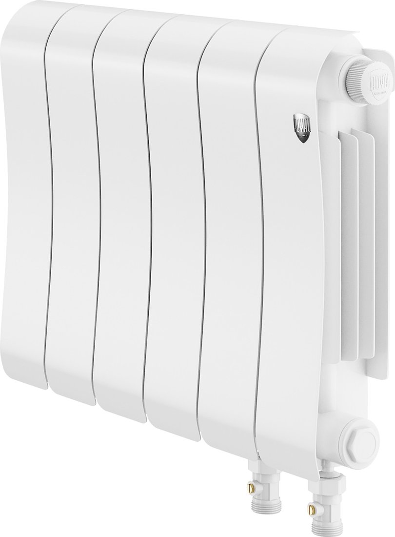 

Биметаллический радиатор Royal Thermo Infinity 300 Bianco Traffico VR80 - 6 секций