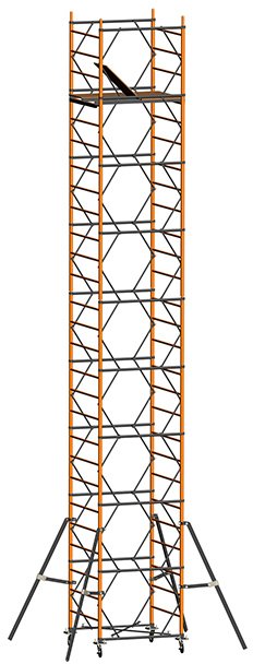 

Лестница-помост Тапанар вышка-тура Атлант-12 1.2x1.2x11.0