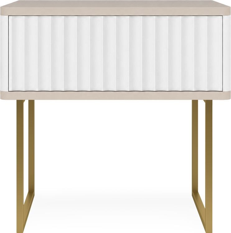 Тумба Shtabe Royal 5001 эко (макиато/золото)