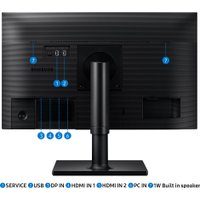 Монитор Samsung Essential T4 LF24T450FZIXCI