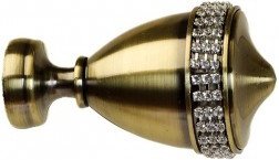 

Наконечник для карниза Lm Decor YF110 Кубок 25мм (антик)