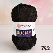 Dolce Baby 742 50 г 85 м (черный)