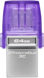 DataTraveler MicroDuo 3C USB 3.2 Gen 1 64GB