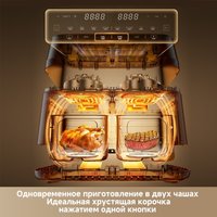 Аэрогриль (аэрофритюрница) Dreame Air Fryer DZ30 (черный)