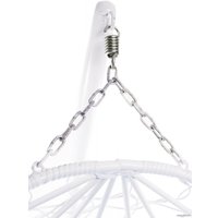 Подвесное кресло M-Group Для двоих 11450110 (белый ротанг/синяя подушка)