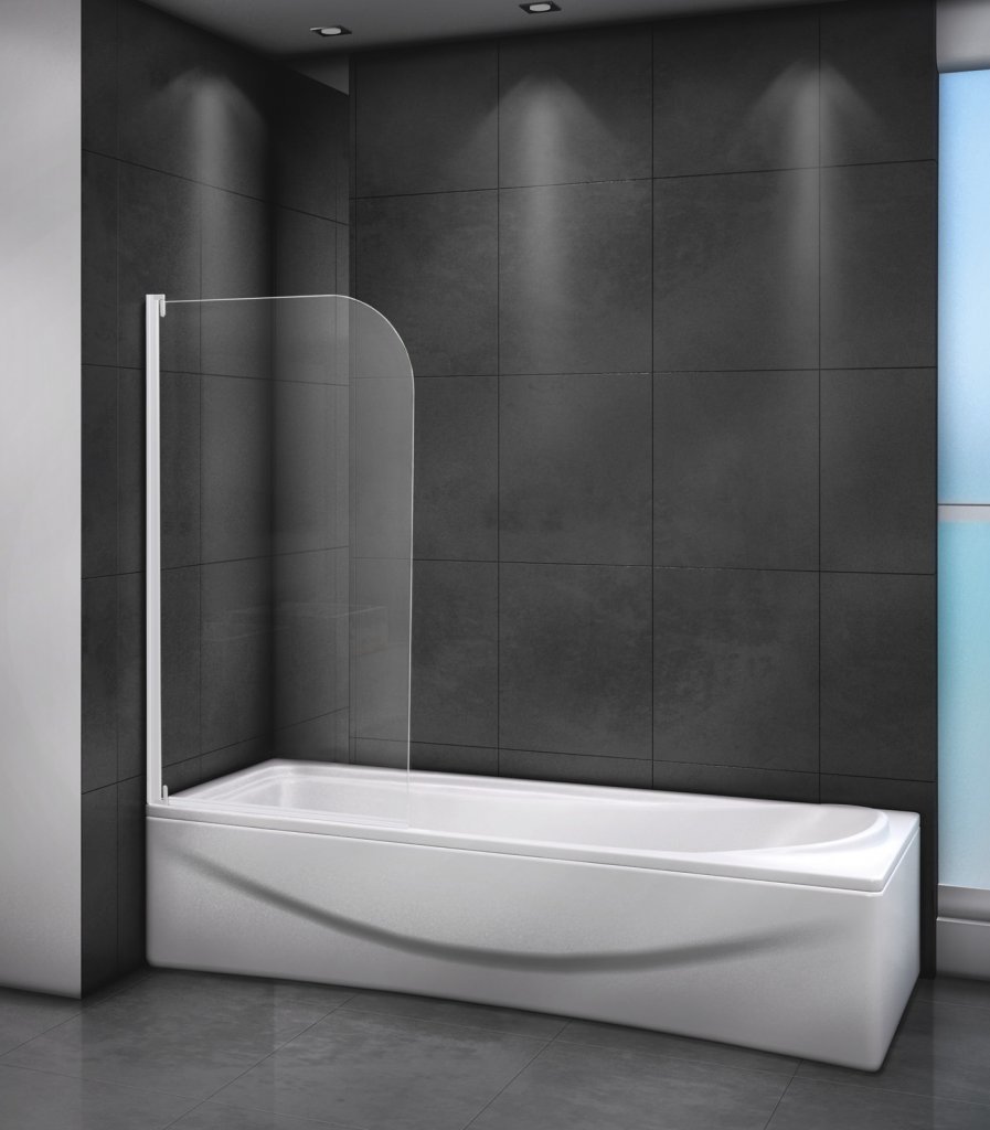 

Стеклянная шторка для ванны Cezares RELAX-V-1-80/140-C-Bi