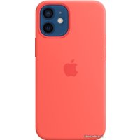 Чехол для телефона Apple MagSafe Silicone Case для iPhone 12 mini (розовый цитрус)