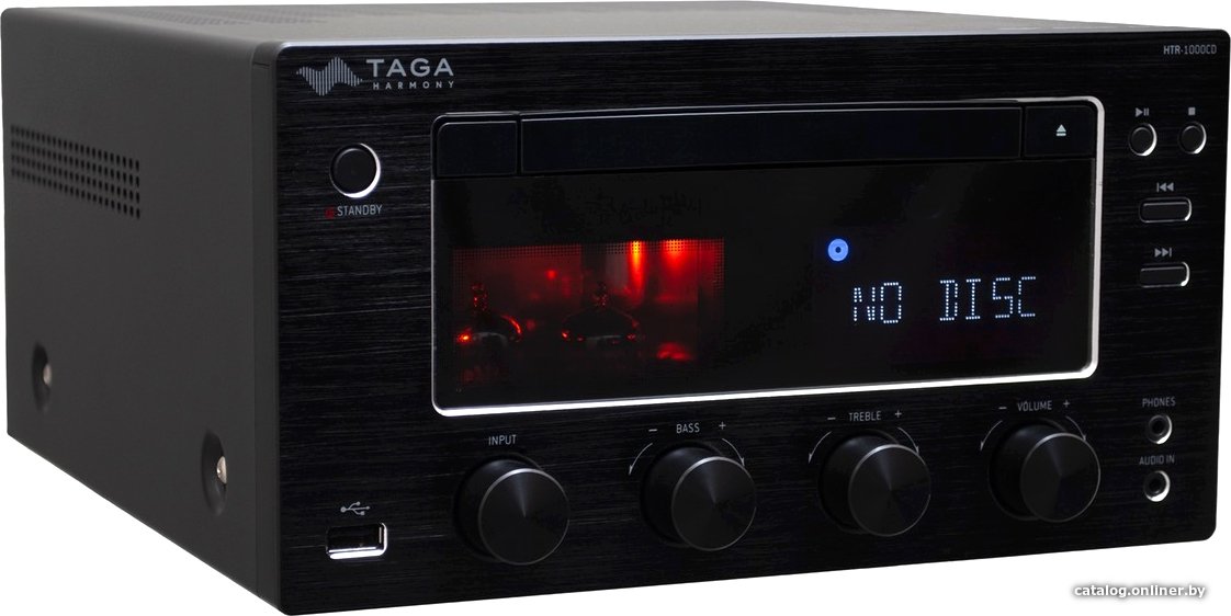CD-ресивер Taga Harmony HTR-1000CD v.2 (черный)