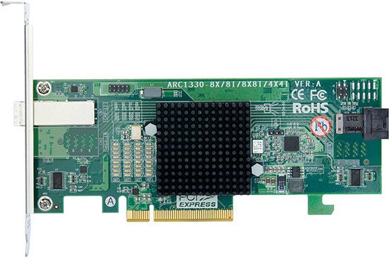 

RAID-контроллер Areca ARC-1330-4i4x