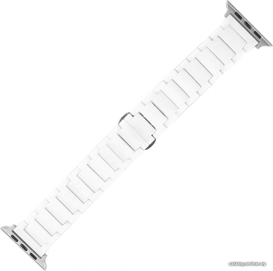 Браслет Rumi Ceramic для Apple Watch 38/40/41 мм (белый)