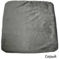 Чехол для стула Nivasan Бархат-25/CH.ВT-25 (2шт, 35x35 серый)