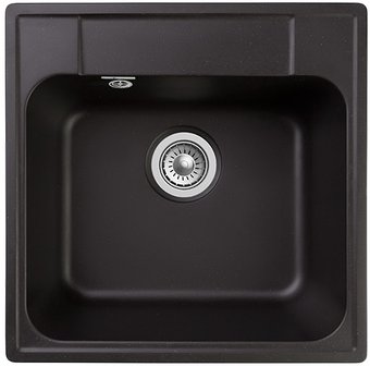 Кухонная мойка GranFest QUARZ GF-Z48 (черный)