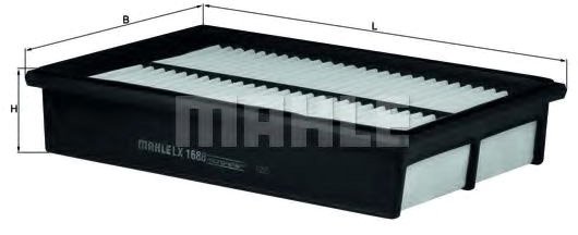 

Воздушный фильтр Mahle Knecht LX1688